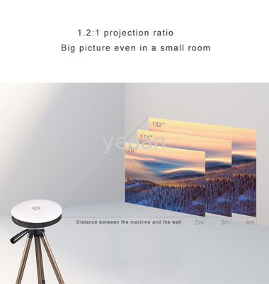 Good price LED Home Cinema Theater Digital Movie Projectors 4k 3D DLP Office UFO Shaped online