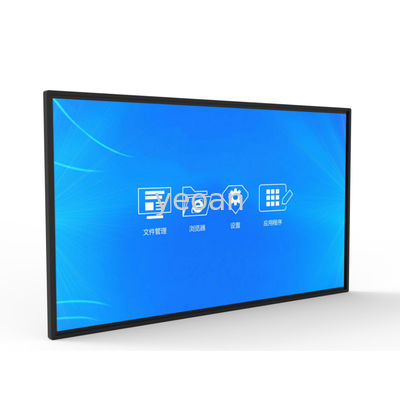 قیمت خوب صفحه نمایش تبلیغاتی 43 اینچی قابل لمس با وضوح بالا آنلاین