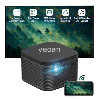 Good price 700ANSI 1080P DLP LED Portable HD Projector For Presentations Home Theater 4K Wifi online