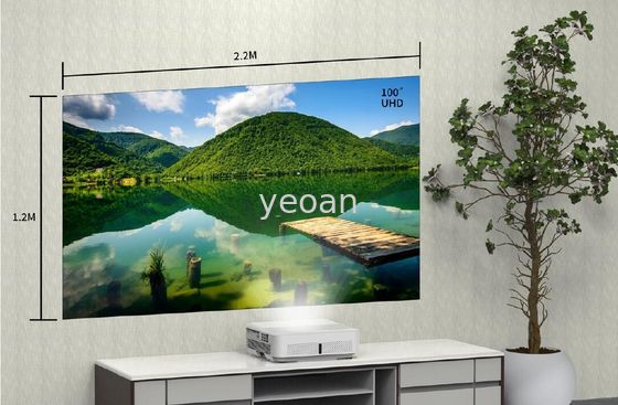 Good price 3800lm 1080p Led Projector Home Theater 0.235:1 Laser Source 3LCD for Meeting Room online