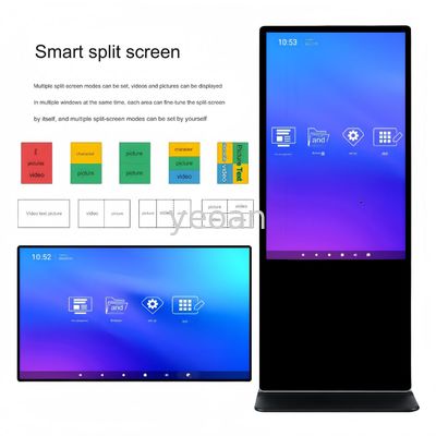 Good price 55inch LCD Wall Mounted Advertising Screen Display Touch Screen For Business online