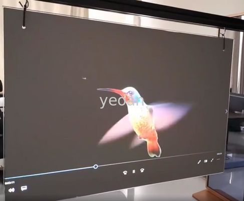Good price 3D Interactive Holographic Display Projection Transparent Film Glass Window Monitor Computer online