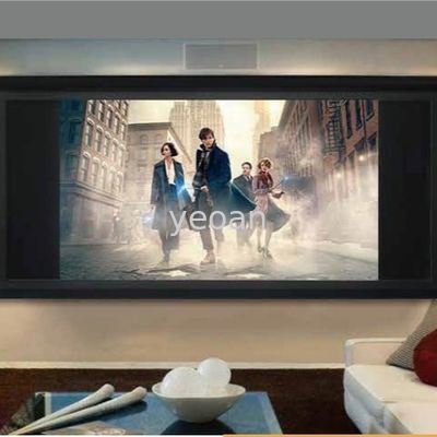 Good price Large Electric Covering Frame Projector Pull Down Screens For Churches Customized online