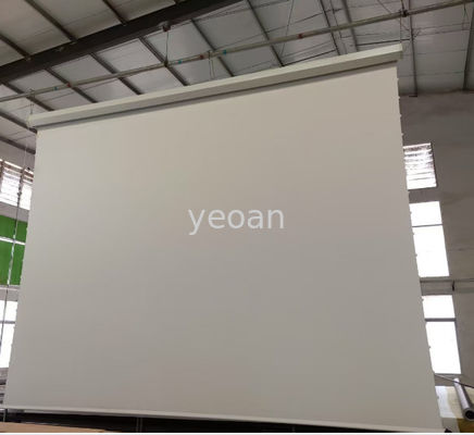 Good price Long Throw ALR Fabric Large Electrical Projection Screens High Strength frame online